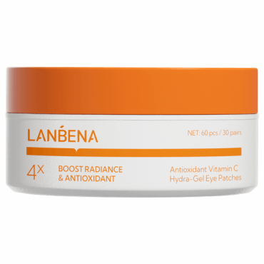 Lanbena, Antioxidant Vitamin C Hydra Gel Eye Patches 90g