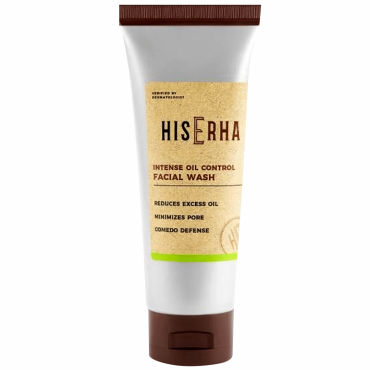 His Erha, Intense Oil Control Facial Wash 100g