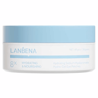 Lanbena, Hydrating Sodium Hyaluronate Hydra Gel Eye Patches 90g