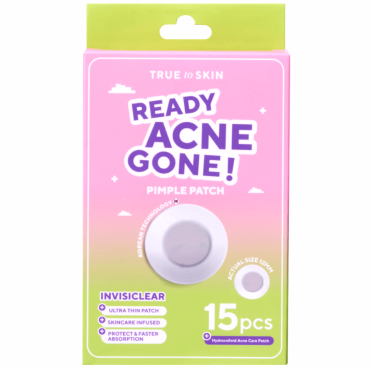 True To Skin, Ready Acne Gone Pimple Patch 15pcs